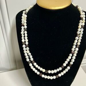 Vintage DTR 925 stone necklace